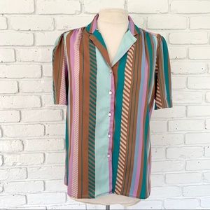 1970’s Levi Strauss Vintage Striped Blouse